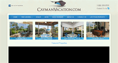 Desktop Screenshot of caymanvacation.com